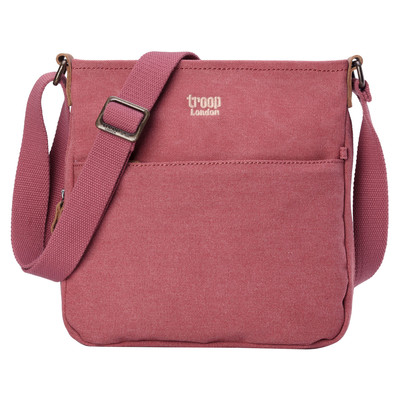 Classic Small Zip Top Shoulder Bag - Pink