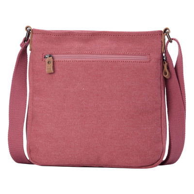 Classic Small Zip Top Shoulder Bag - Pink