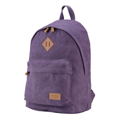 Civic Canvas Back Pack – Purple