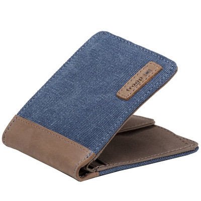 Idaho Canvas Wallet – Blue