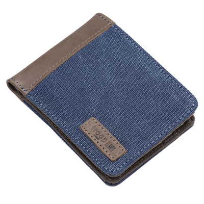 Idaho Canvas Wallet – Blue