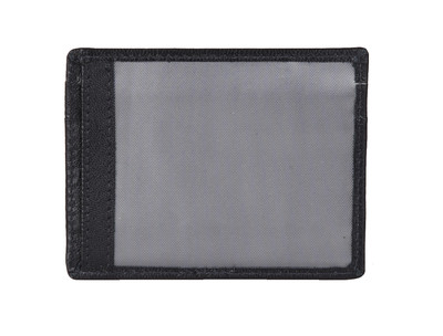 Sidka Leather Wallet w/Card Holder - Serena Black