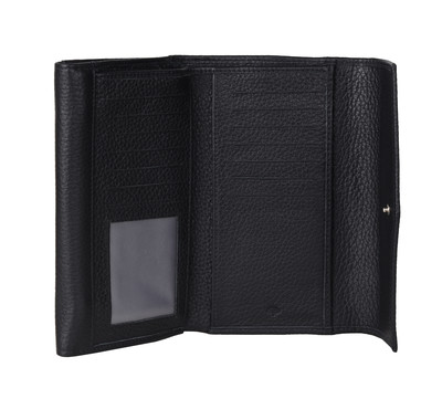 Hepburn Long Wallet - Rambler Black