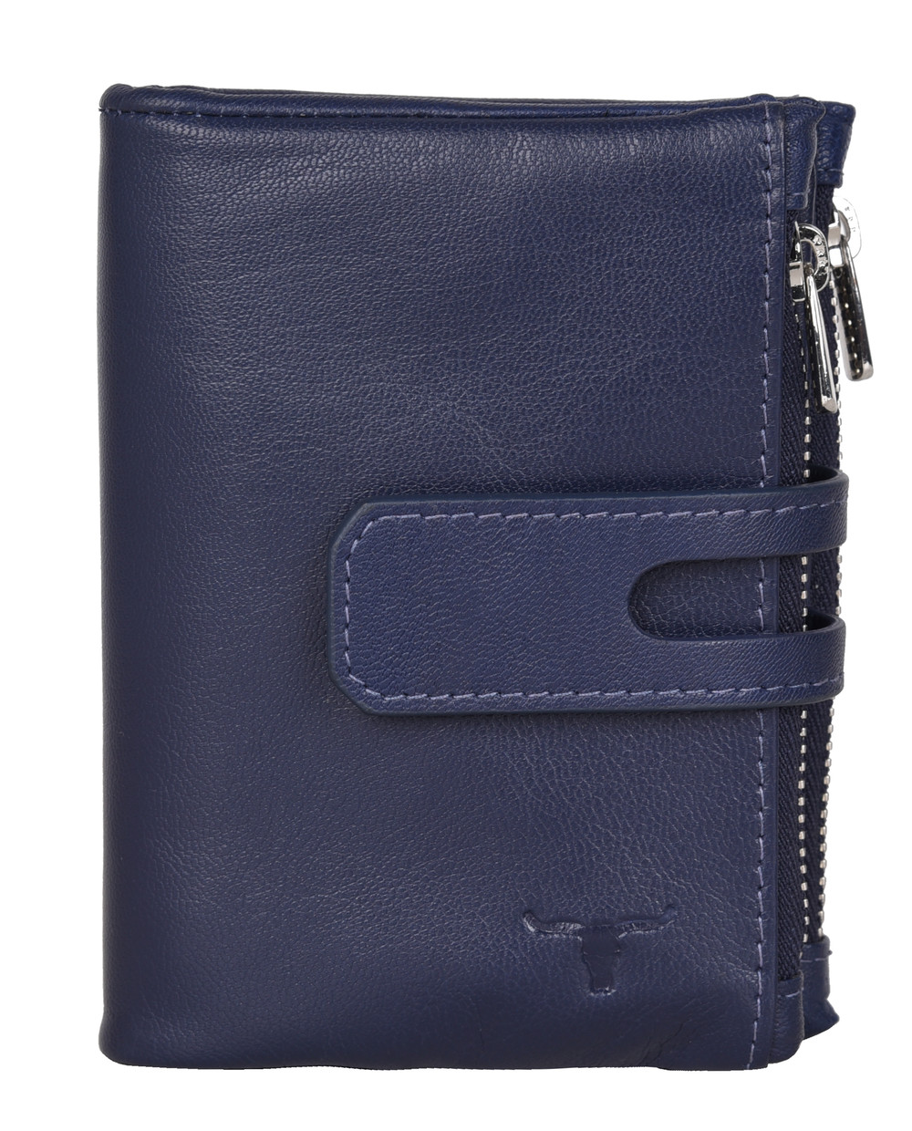 Sierra Wallet w/2 Zipped Pockets - Serena Blueberry