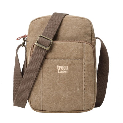 Classic Small Zip Top Body Bag - Brown