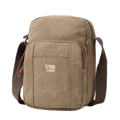Classic Small Zip Top Body Bag - Brown