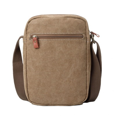 Classic Small Zip Top Body Bag - Brown