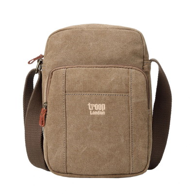Classic Small Zip Top Body Bag - Brown