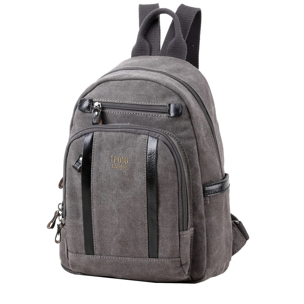 Classic Small Backpack - Charcoal