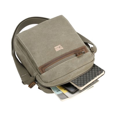 Classic Zip Top Body Bag - Khaki