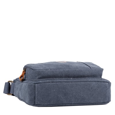 Classic Zip Top Small Satchel - Blue