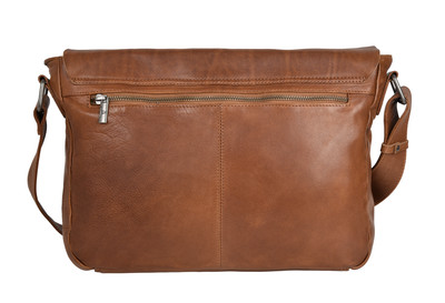 Eastwood Satchel Bag - Riley Cognac