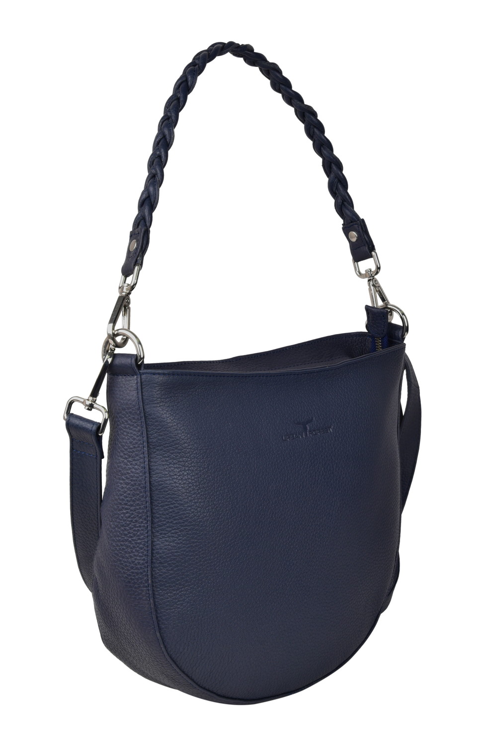 Diana Leather Handbag - Rambler Navy