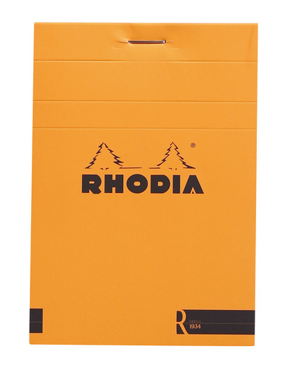R by Rhodia Cream Paper Orange 82x120mm - Plain