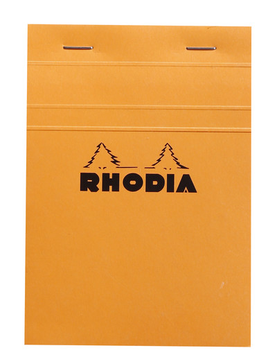 Bloc Rhodia A6 Orange - Graph