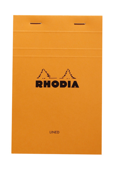 Bloc Rhodia  11x17cm Orange - Lined