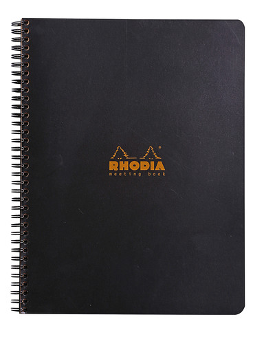 Rhodia Classic Meeting Book A4+ Black