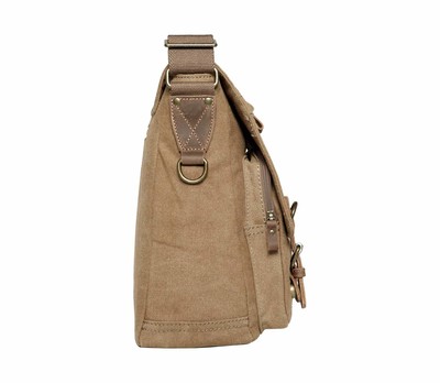 Classic Laptop Messenger Bag - Brown