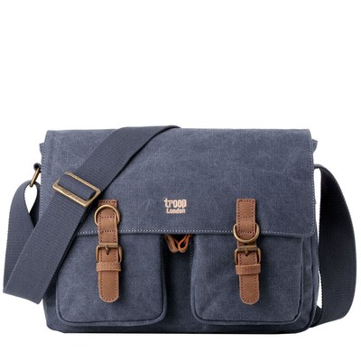 Classic Satchel Bag - Blue