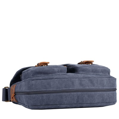 Classic Satchel Bag - Blue