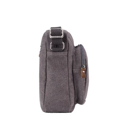 Classic Zip Top Satchel - Charcoal