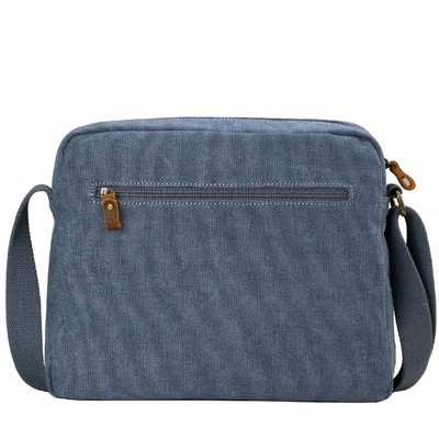 Classic Zip Top Satchel - Blue