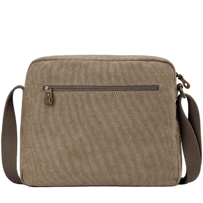 Classic Zip Top Satchel - Brown