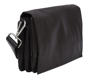 Louise Soft Leather Hand Bag w/flap - Florence Chocolate