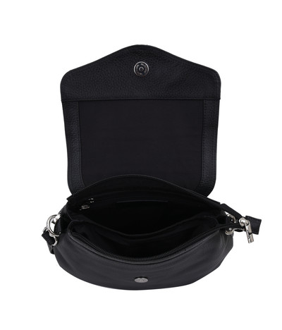 Stella Small Leather Sling Bag - Rambler Black