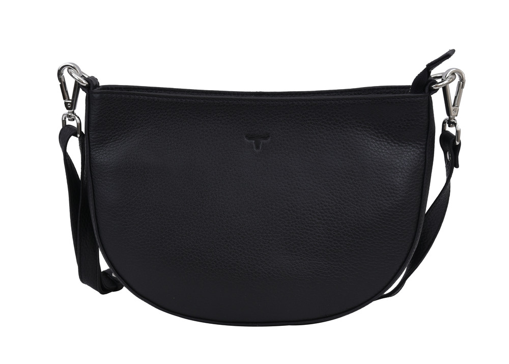 Natalie Small Leather Sling Bag Rambler Black Catalogue Zany