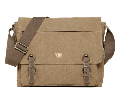 Classic Laptop Messenger Bag - Brown