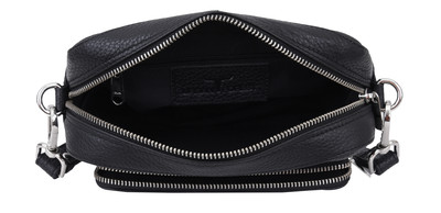 Amy Leather Sling Bag – Rambler Black