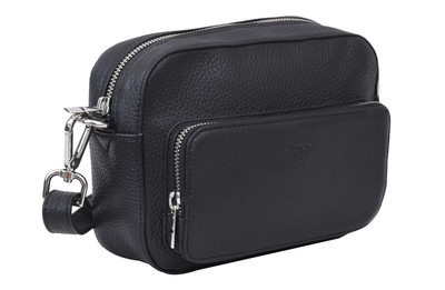 Amy Leather Sling Bag – Rambler Black