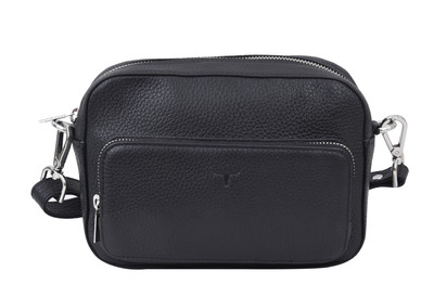 Amy Leather Sling Bag – Rambler Black