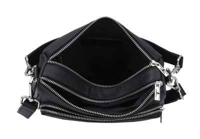 Hannah Leather Sling Bag - Rambler Black