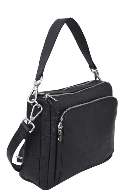 Hannah Leather Sling Bag - Rambler Black