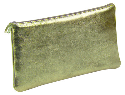 Cuirise Leather Flat Case - Green