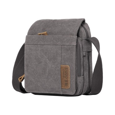 Classic Small Flap Front Body Bag - Charcoal