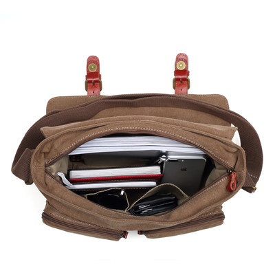 Classic Satchel Bag - Brown