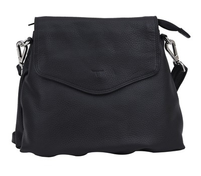 Stella Small Leather Sling Bag - Rambler Black