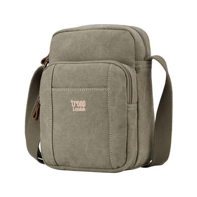 Classic Small Zip Top Body Bag - Khaki