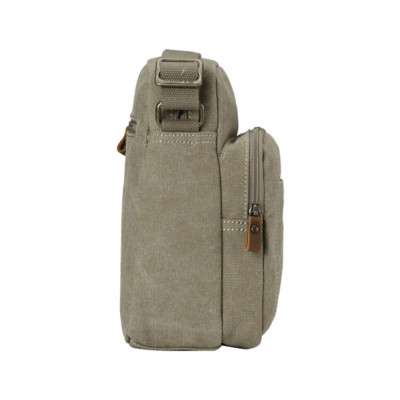 Classic Small Zip Top Body Bag - Khaki