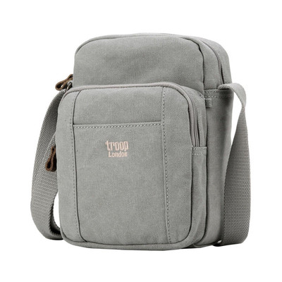 Classic Small Zip Top Body Bag - Ash Grey