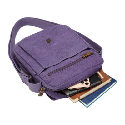 Classic Shoulder Bag - Purple