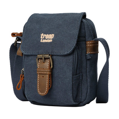 Classic Small Flap Cross Body Bag - Denim