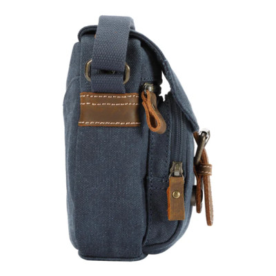 Classic Small Flap Cross Body Bag - Denim
