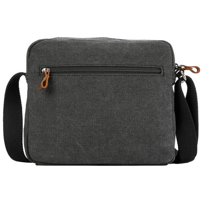 Classic Zip Top Small Satchel - Black Wash