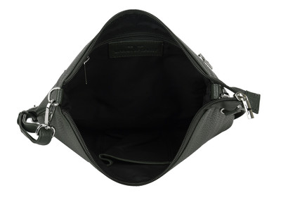 Emma Leather Sling Bag - Forest Green