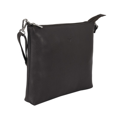 Emma Leather Sling Bag - Dark Brown