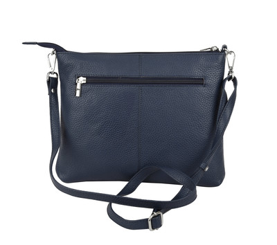 Emma Leather Sling Bag - Royal Blue